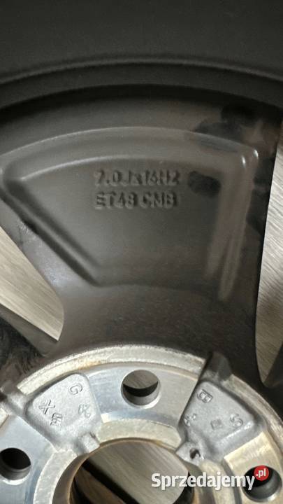 VW GOLF 8 7x16 ET48 5x112 5H0601025A SAN ANTONIO Samochodowe