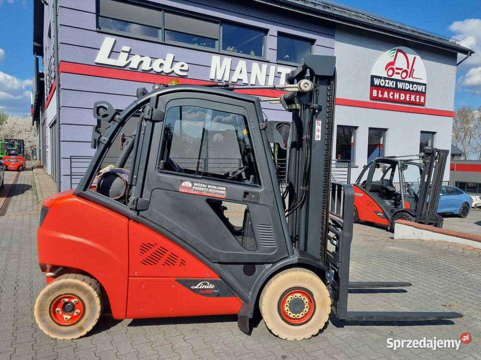 Wózek widłowy Linde H30T02 Pozycjoner wideł Linde Mogilany