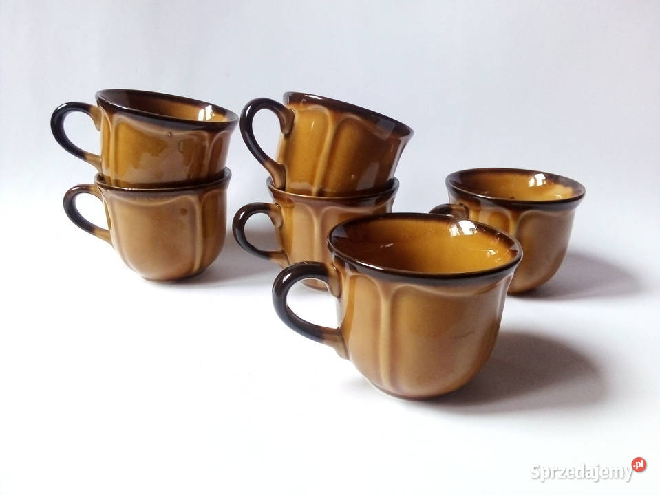 6 filiżanek nostalgia porcelit Pruszków vintage Filiżanki i spodki Częstochowa