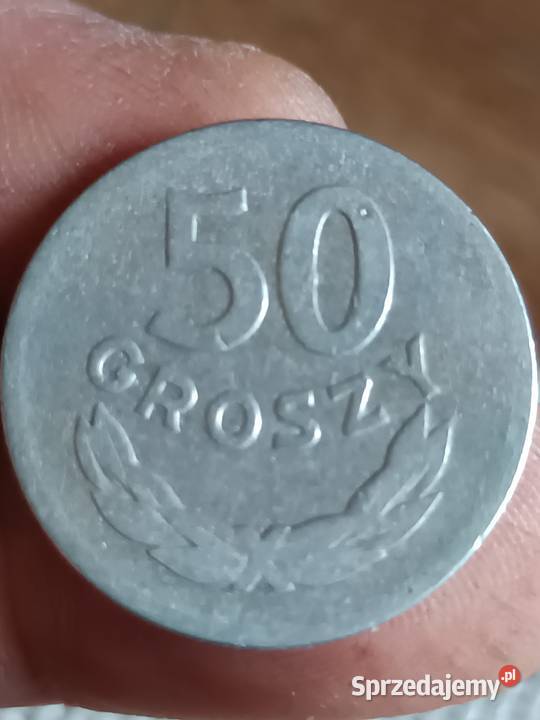 Sprzedam monete 50 groszy 1949 skretka lubelskie Chełm