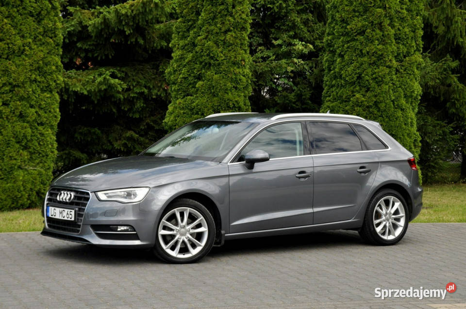 Audi A3 Sportback 20TDI150Navi podgrzewane fotele Ostrów Mazowiecka