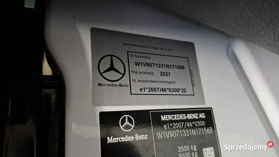 Mercedes Sprinter IGLOPOL E6 35t mazowieckie Grójec