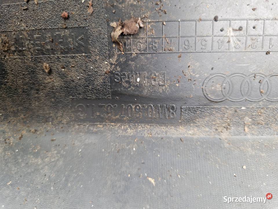 AUDI A4 B9 8W KOMBI ZDERZAK TYŁ TYLNY 8W9807511J Zderzaki Słowikowo