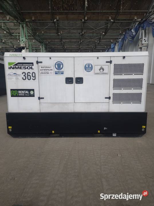 Agregat prądotwórczy INMESOL IVRN115 Jelcz-Laskowice sprzedam