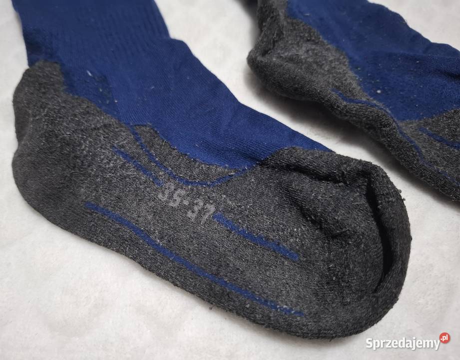 Dziecięce getry piłkarskie skarpety granatowe Czeladź