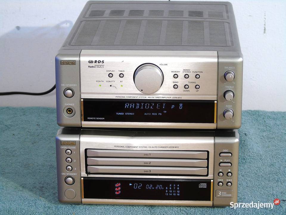 Amplituner i CD Denon UDRA i UCD M10 sprawne Jasło