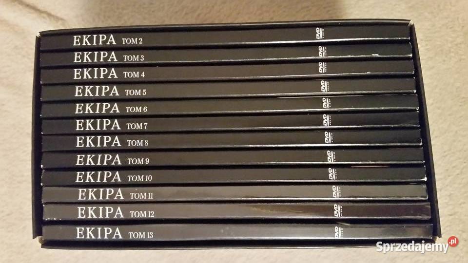 EKIPA polski serial tv 12 dvd video Puławy