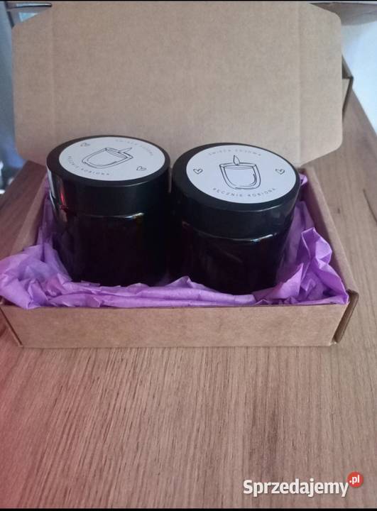 Boxs 2 świeczek sojowych zapachowych Warszawa