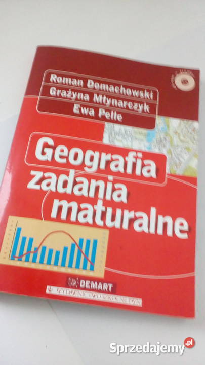 Geografia podręcznik maturalny z płytą DVD mazowieckie Warszawa