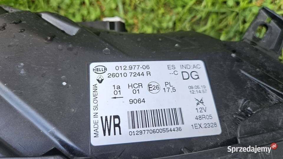 RENAULT CAPTUR I LIFT 1719 Lampy Przód Full Led