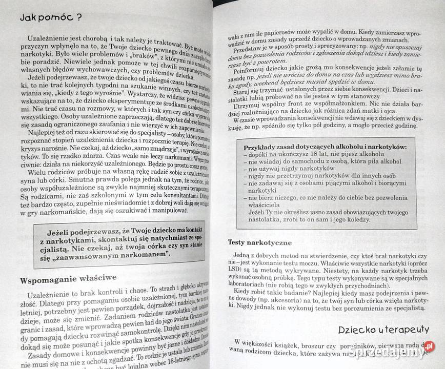 Narkotyki Na pewno nie moje dziecko Marzena miękka Chełm