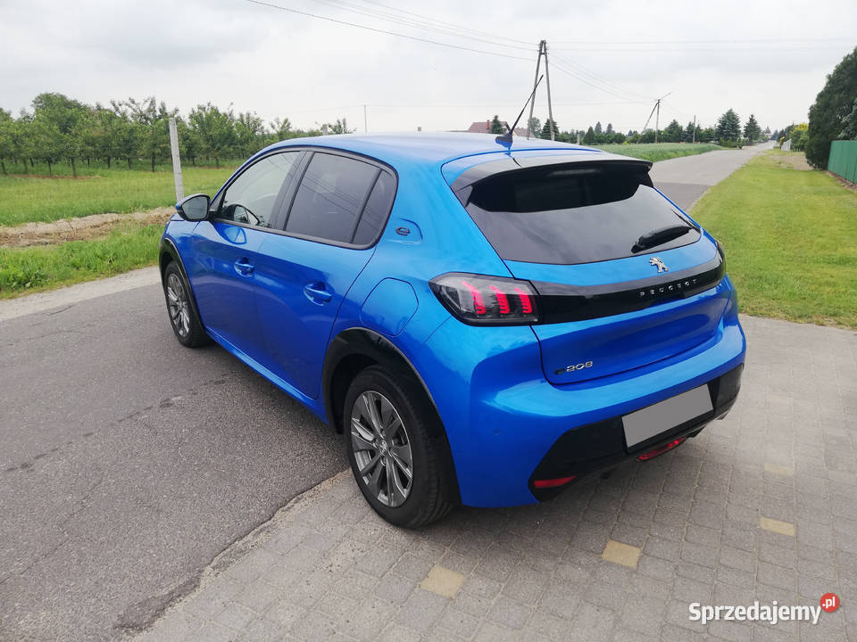 Peugeot e208 Bogata wersja zadbany kamery 360 światła przeciwmgielne sprzedam