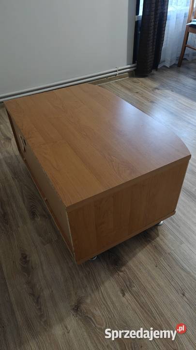 Solidna szafka RTV Stolik kawowy Black Red White lubuskie Nowe Miasteczko