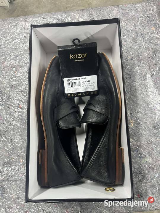 Kazar Skórzane Mokasyny Męskie Koźmin Wielkopolski
