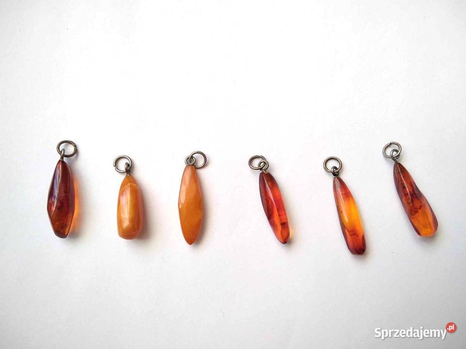 Bursztyny wisiorek do zwieszenia Gdańsk