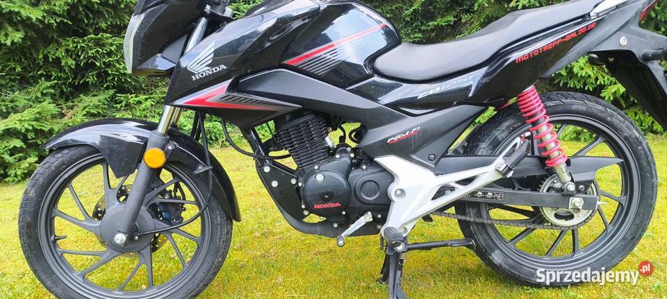 Honda CB125F 2018 2482 Pełna historia lubelskie