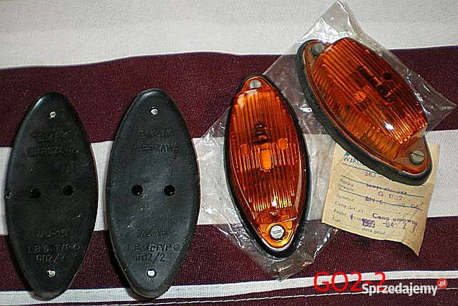 Lampa kierunkowskazu klosz E 92 F z lat PRL sprzedam