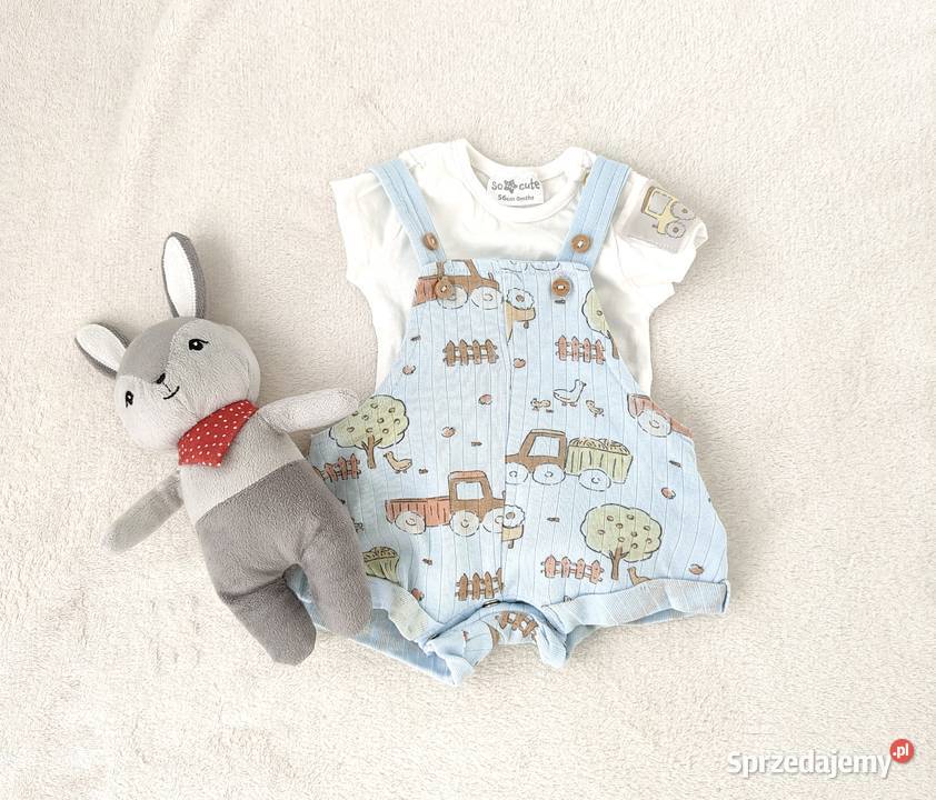 Komplet niemowlęcy So Cute 56 noworodek rampers