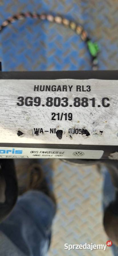 Hak holowniczy 3G9803881C VW PASSAT B8 Podrzewie