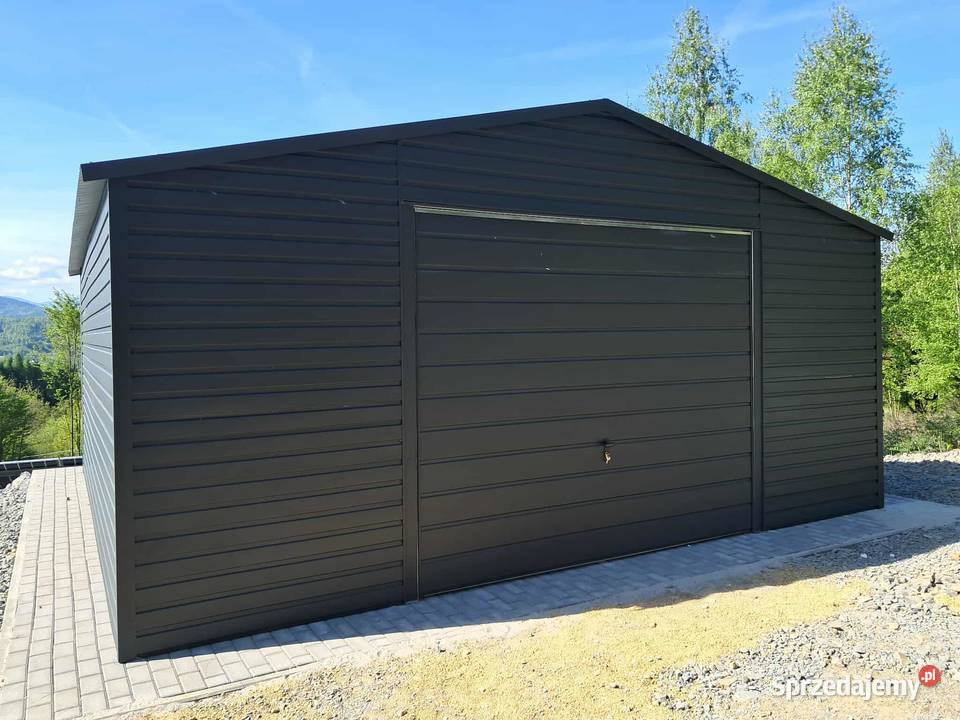 Garaż blaszany 6x6 Wzmocniony PROFILAMI Rybnik