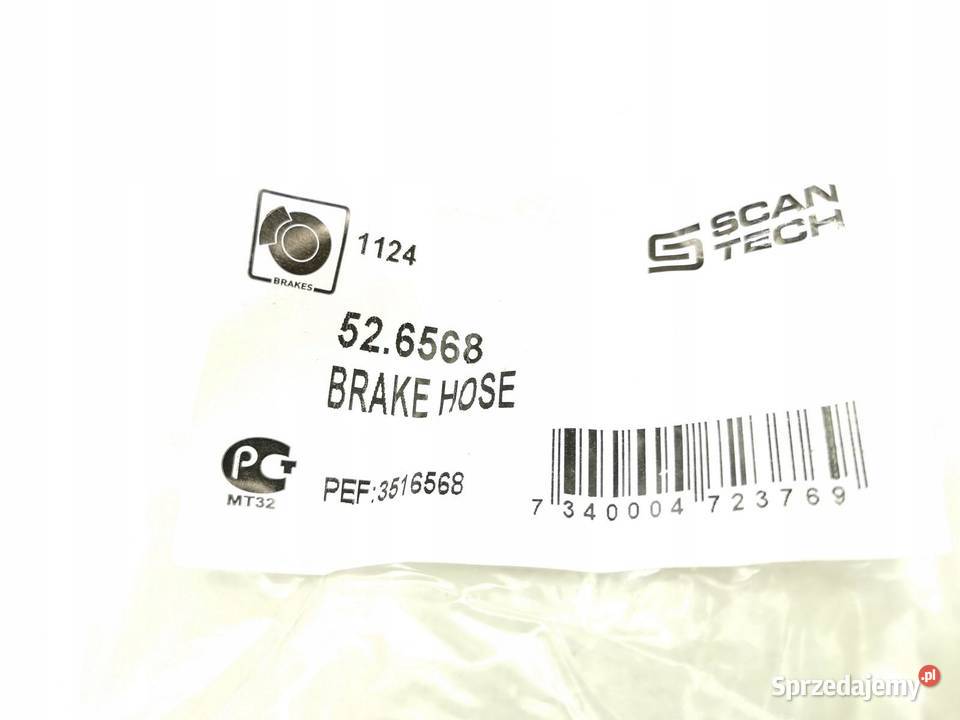 PRZEWÓD HAMULCOWY TYŁ VOLVO XC90 2003 SCANTECH Przewody hamulcowe