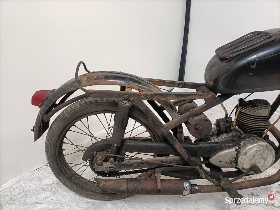 WFM 125 czarna 1956r oryginalny stan Padniewko