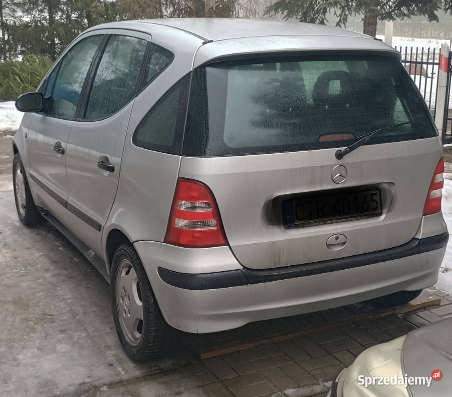 Mercedes A140 w168 14 benzyna 2003 aluminiowe felgi kujawsko-pomorskie Gronowo