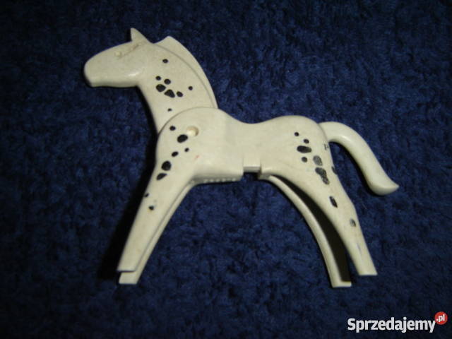 FIGURKA zabawka kultowy KOŃ konik GEOBRA 1974