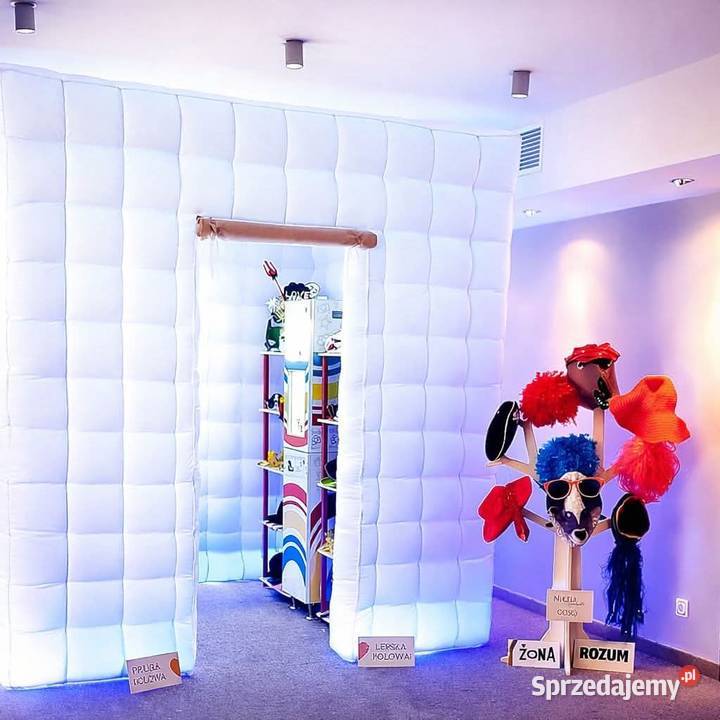 Sprzedam!!! Cały zestaw Fotobudka weselna kompletna z dmuchanym domkiem