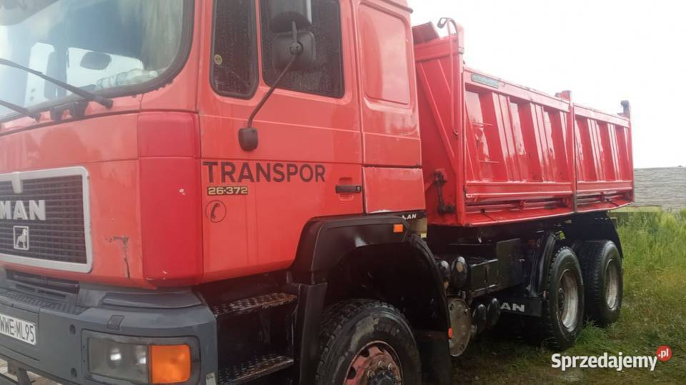 Man F2000 wywrotka 6x4 sprzedam