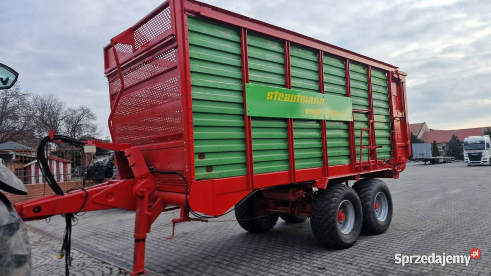 Przyczepa transportowa inny Strautmann Mega Rolnictwo Głogówek