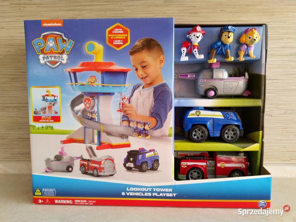NAJTANIEJ Baza Psi Patrol Paw Patrol Wieża 3 śląskie Zabrze