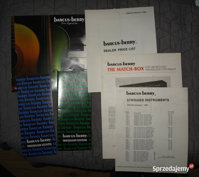 Barcus Berry katalogi i cenniki Kępice