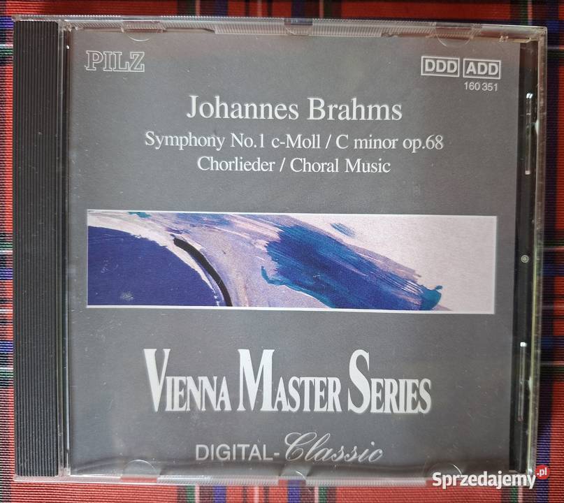 Johannes Brahms Symphony Vienna Master Series CD Płyty i kasety