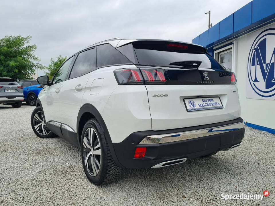Peugeot 3008 HYBRID Navi 2xPDC Kamera Full Led kurtyny powietrzne wielkopolskie Wągrowiec