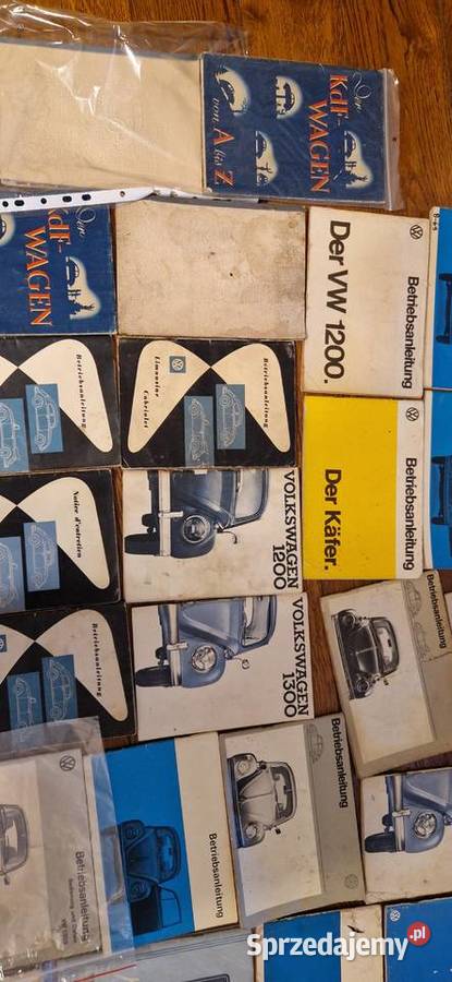 vw garbus karmann bulik ogórek instrukcja Łódź