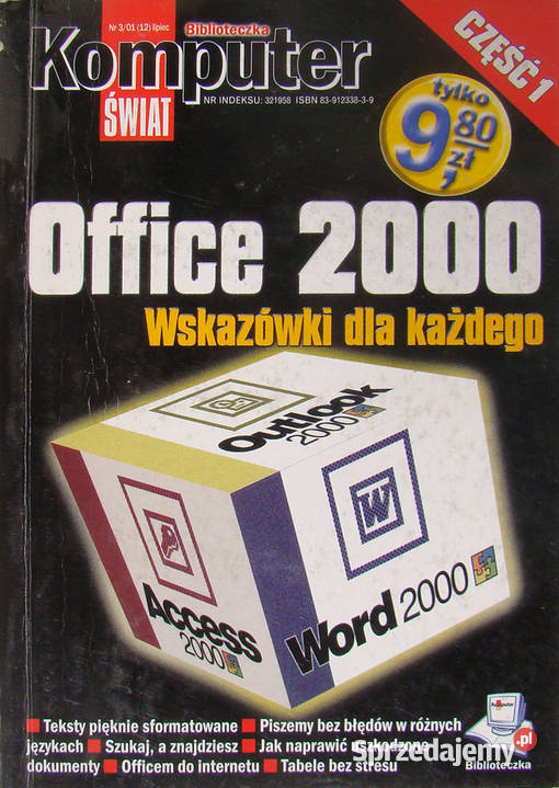Office 2000 Wskazówki każdego małopolskie sprzedam