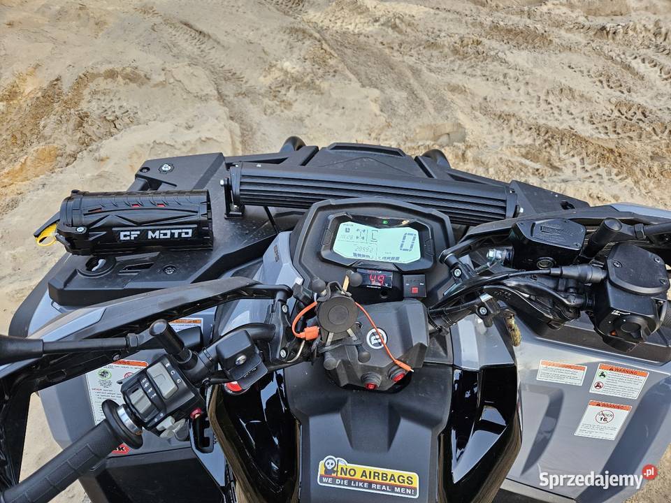 Cfmoto 850xc Grey edition dopasiony zamiana mazowieckie Dębe Wielkie