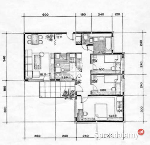 Przestronne mieszkanie rodziny 4 pokoje sprzedam