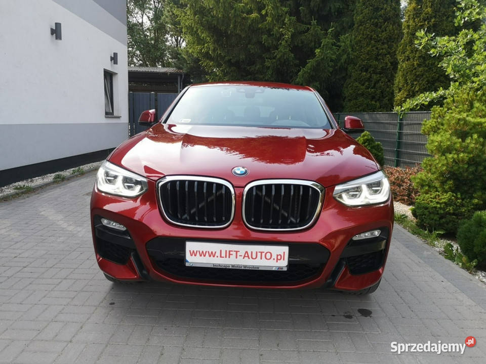 BMW X4 20 Benzyna 252 Model MSport X Drive 30i VAT marża Strzegom
