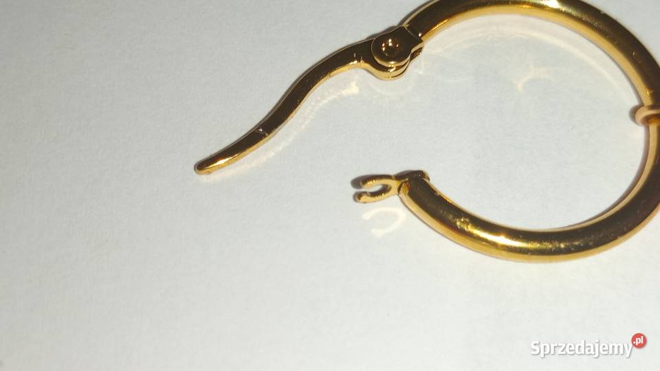 Kolczyki w kolorze złota Kolczyki małopolskie Nowy Sącz