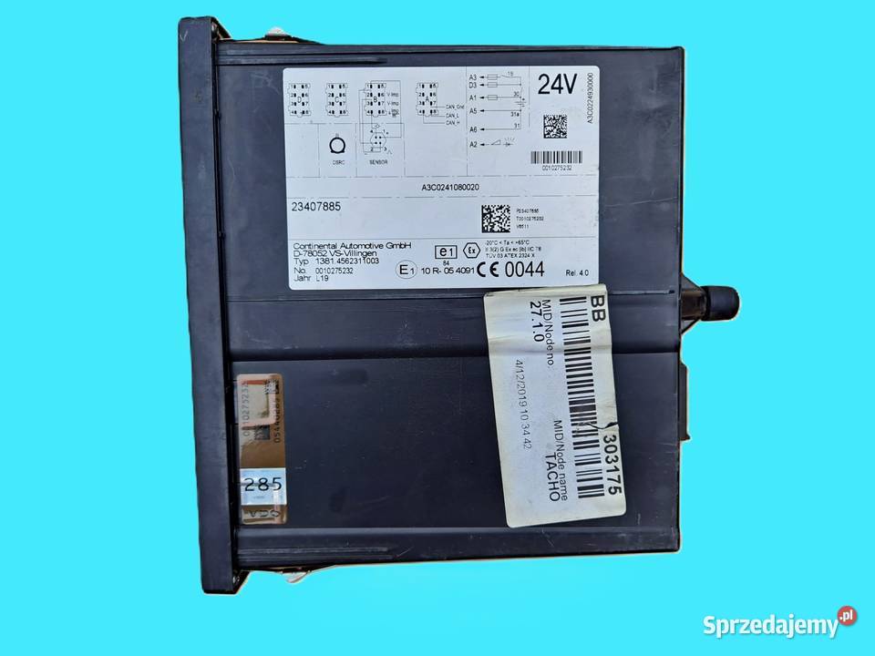 Tachograf VOLVO 23407884 23407885 Zawichost sprzedam