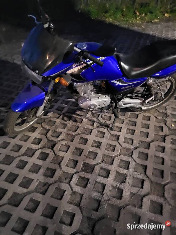 Suzuki en125 na kat B lubelskie Łęczna