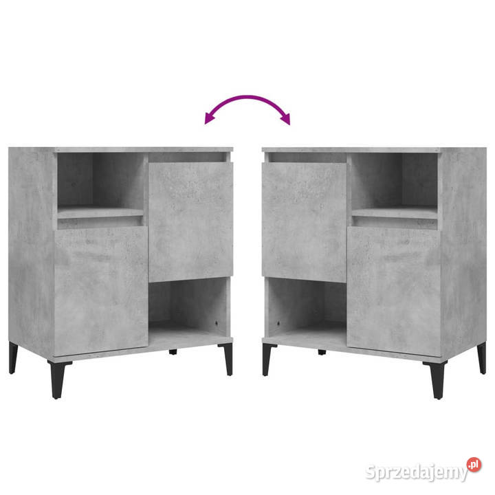 Komoda szarość betonu 60x35x70 materiał mazowieckie sprzedam