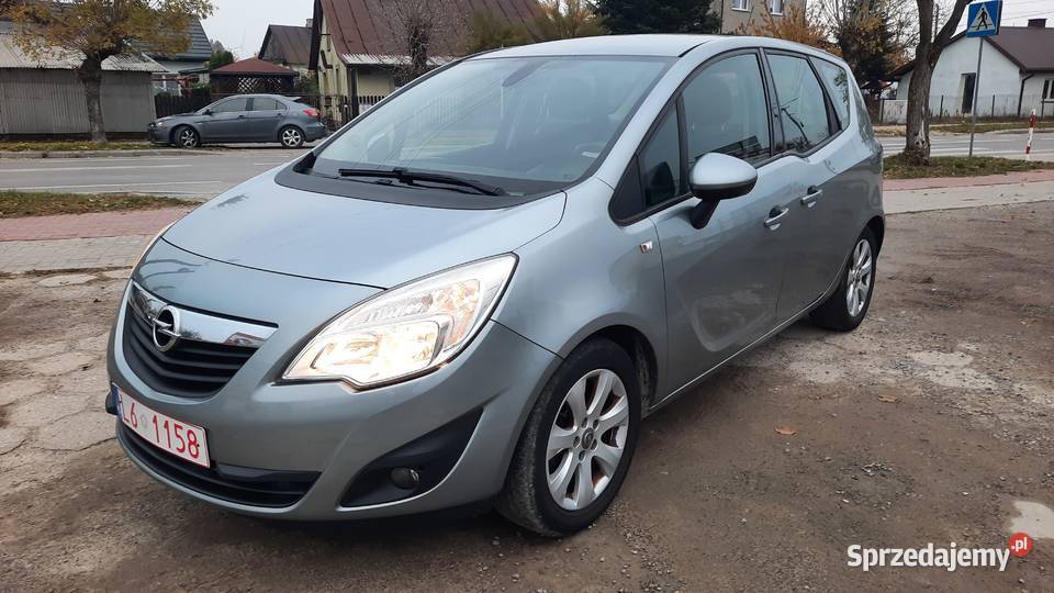 Opel Meriva 14 Turbo Edition 2013 r Klima Alu lakier metallic Kraśnik sprzedam