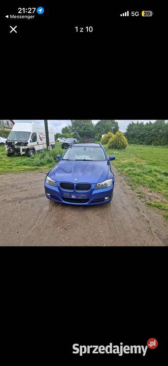 BMW e91 lci n43b20 sprawny na części a551 2008 Prusice