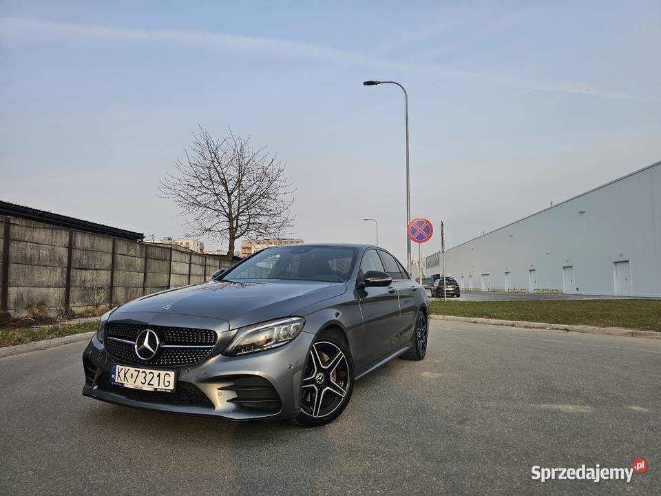 Mercedes C 220d AMG Night Panorama małopolskie Cikowice sprzedam