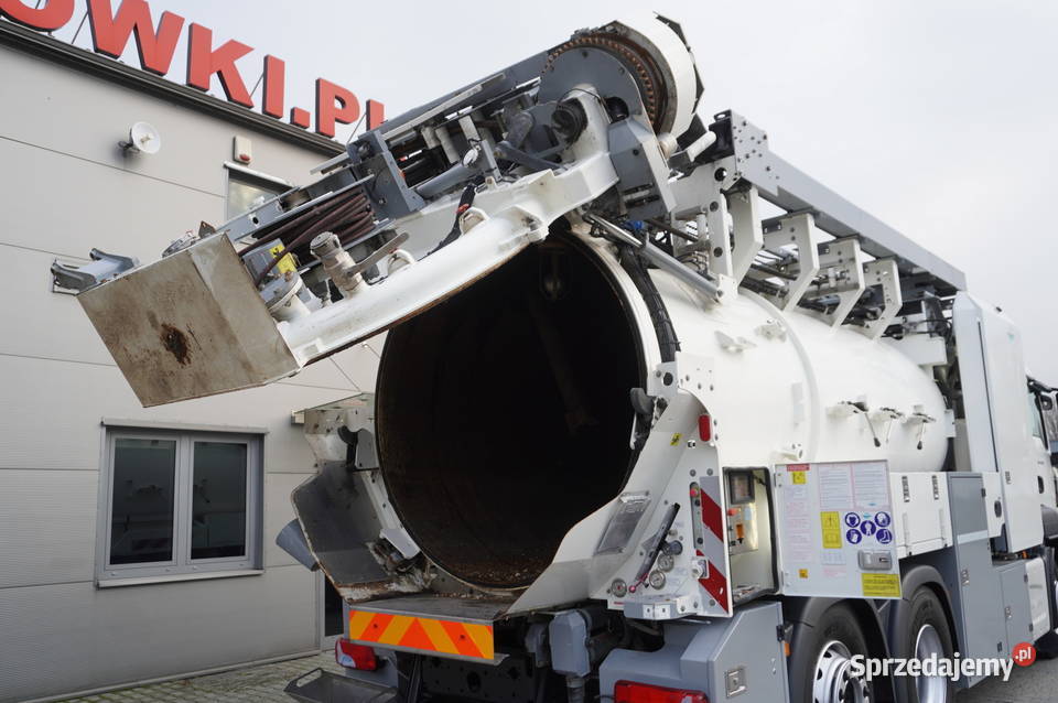 MAN TGS 26360 E6 Zabudowa WUKO Rivard 18 m3 180 Kraków sprzedam