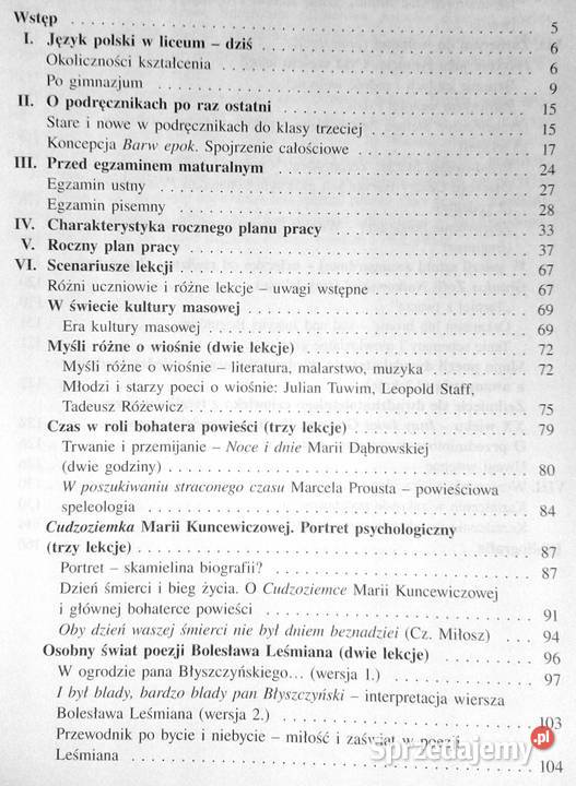 Barwy epok 3 Nauka o języku Marta Rusek Chełm