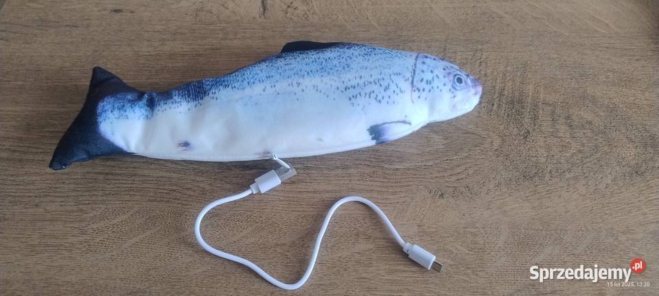 Interaktywna zabawka kota w kształcie ryby z świętokrzyskie Starachowice